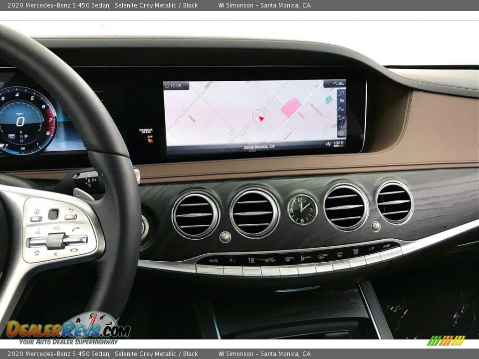 2020 Mercedes-Benz S 450 Sedan Selenite Grey Metallic / Black Photo #5