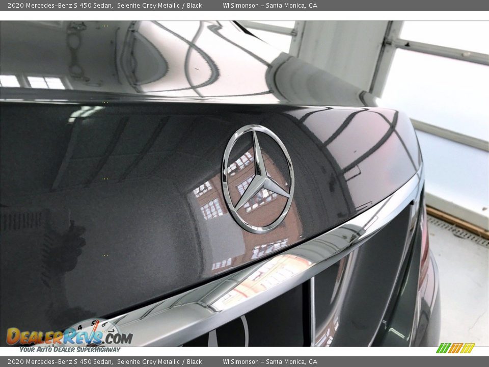 2020 Mercedes-Benz S 450 Sedan Selenite Grey Metallic / Black Photo #7