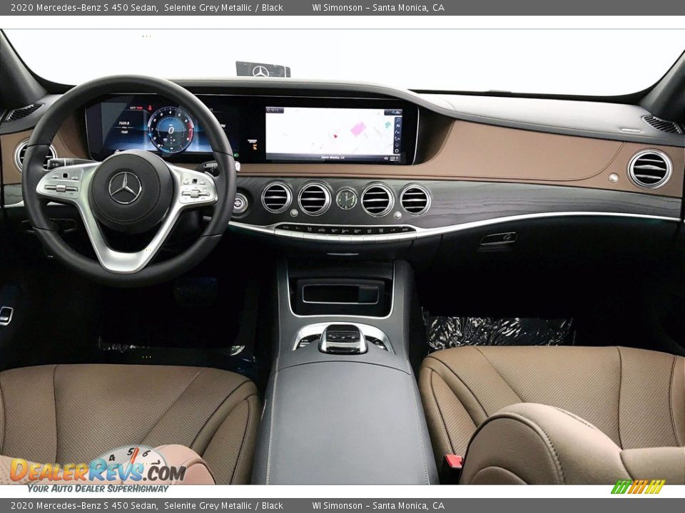 2020 Mercedes-Benz S 450 Sedan Selenite Grey Metallic / Black Photo #15