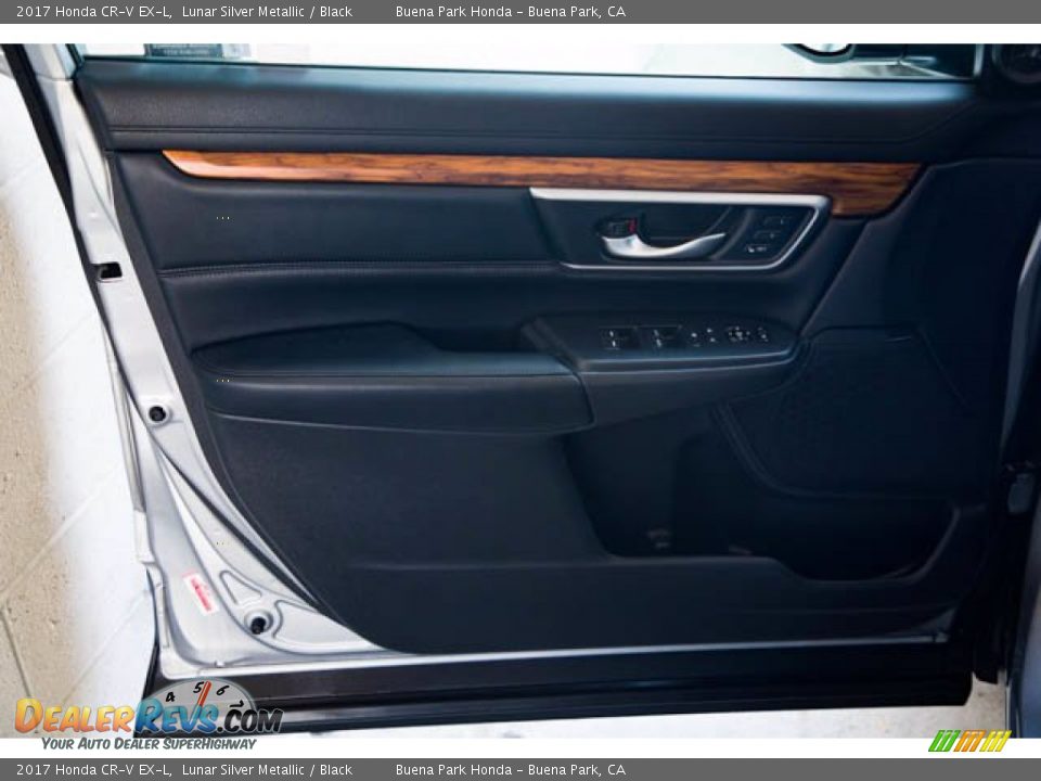 2017 Honda CR-V EX-L Lunar Silver Metallic / Black Photo #29