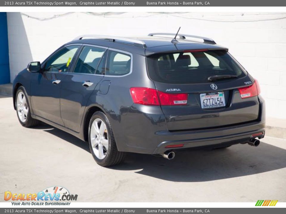 2013 Acura TSX Technology Sport Wagon Graphite Luster Metallic / Ebony Photo #2