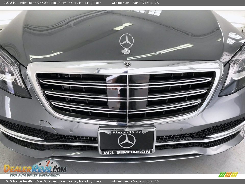 2020 Mercedes-Benz S 450 Sedan Selenite Grey Metallic / Black Photo #30