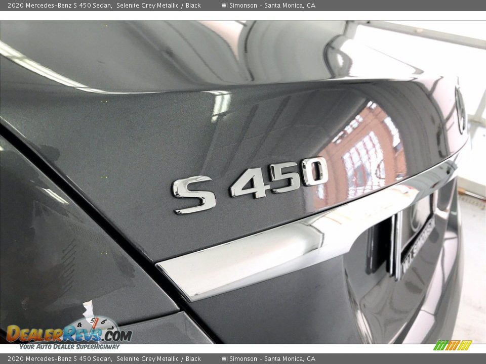 2020 Mercedes-Benz S 450 Sedan Selenite Grey Metallic / Black Photo #31