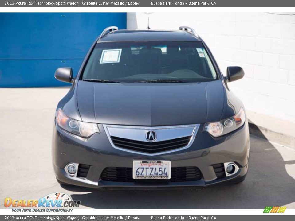 2013 Acura TSX Technology Sport Wagon Graphite Luster Metallic / Ebony Photo #7