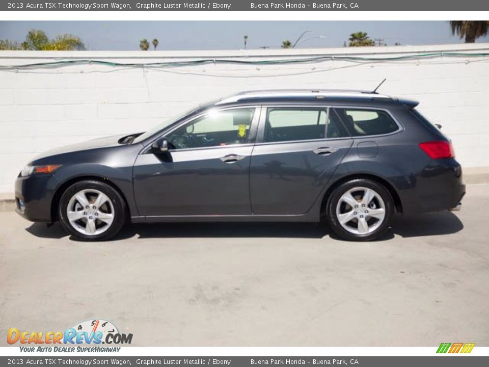 Graphite Luster Metallic 2013 Acura TSX Technology Sport Wagon Photo #8