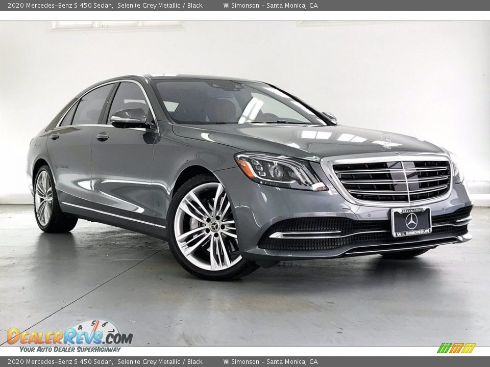 2020 Mercedes-Benz S 450 Sedan Selenite Grey Metallic / Black Photo #34