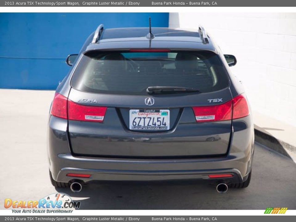 2013 Acura TSX Technology Sport Wagon Graphite Luster Metallic / Ebony Photo #9