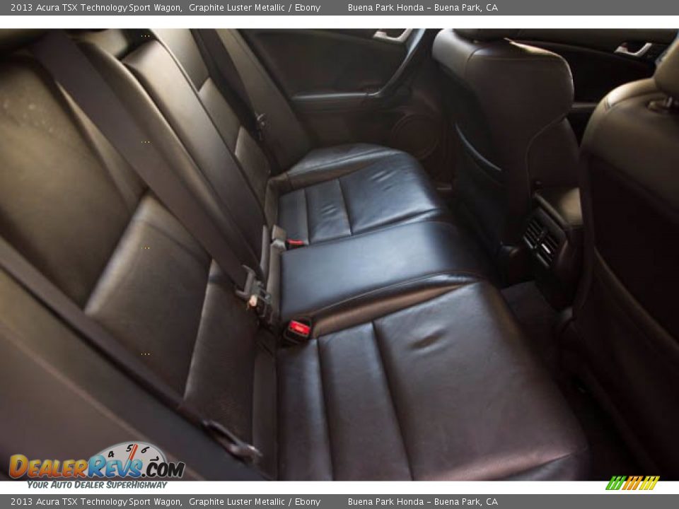 2013 Acura TSX Technology Sport Wagon Graphite Luster Metallic / Ebony Photo #18
