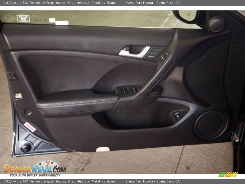 2013 Acura TSX Technology Sport Wagon Graphite Luster Metallic / Ebony Photo #26