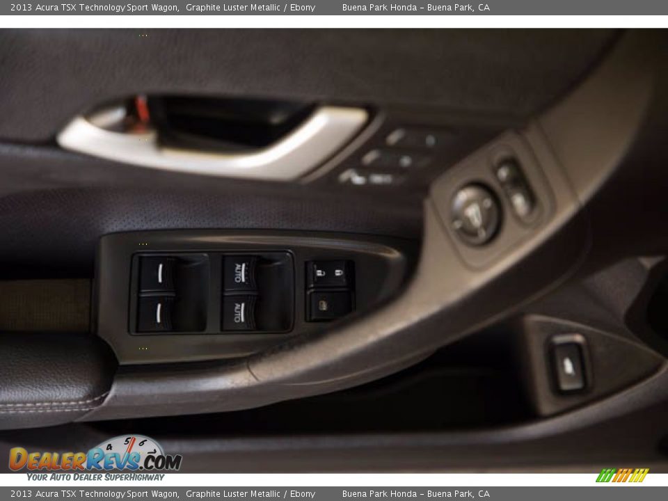 2013 Acura TSX Technology Sport Wagon Graphite Luster Metallic / Ebony Photo #27