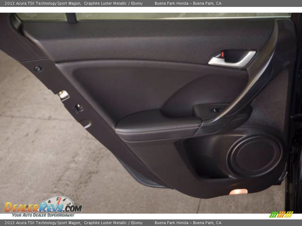 2013 Acura TSX Technology Sport Wagon Graphite Luster Metallic / Ebony Photo #28