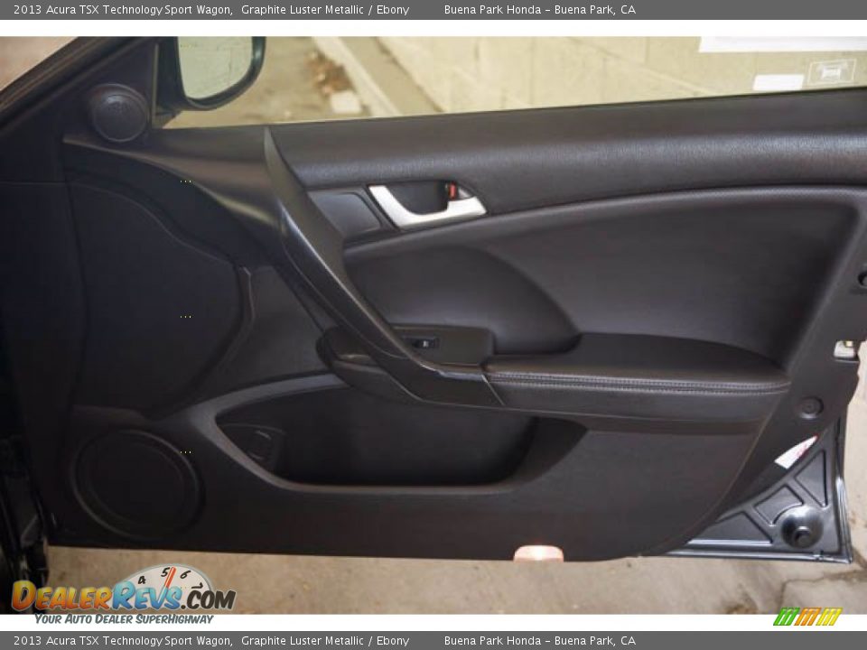 2013 Acura TSX Technology Sport Wagon Graphite Luster Metallic / Ebony Photo #30