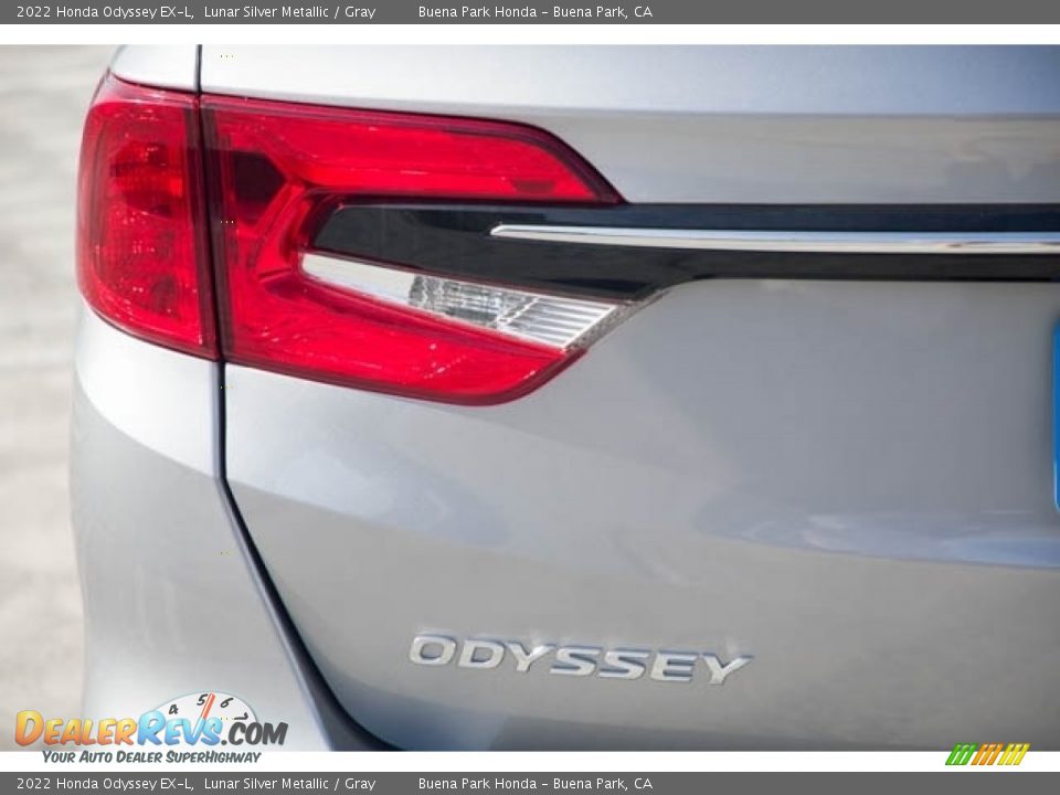 2022 Honda Odyssey EX-L Lunar Silver Metallic / Gray Photo #6