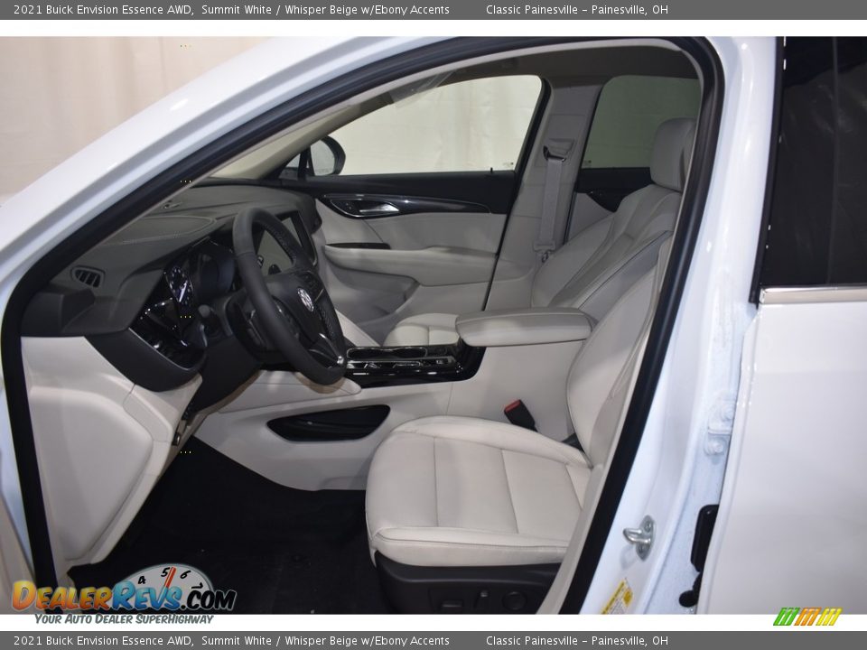 2021 Buick Envision Essence AWD Summit White / Whisper Beige w/Ebony Accents Photo #6