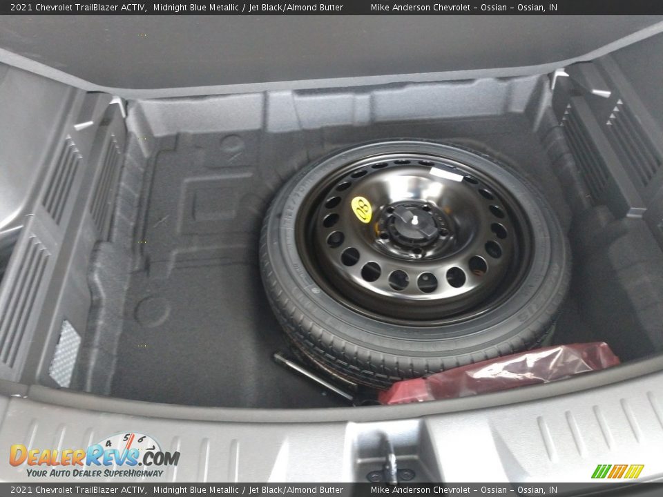 2021 Chevrolet TrailBlazer ACTIV Midnight Blue Metallic / Jet Black/Almond Butter Photo #7