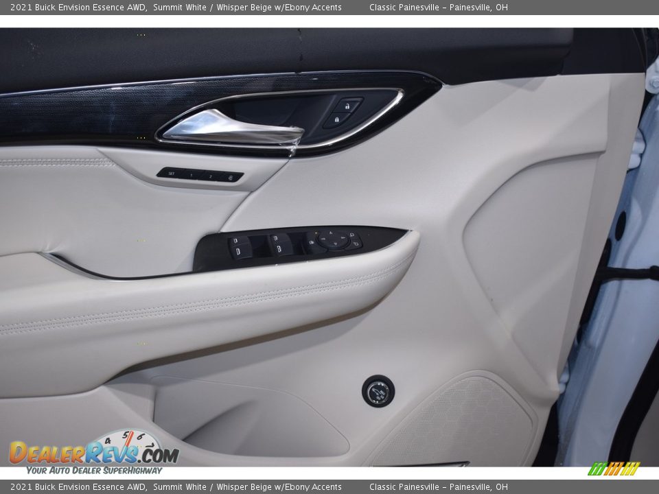 2021 Buick Envision Essence AWD Summit White / Whisper Beige w/Ebony Accents Photo #8