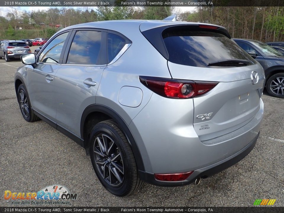 2018 Mazda CX-5 Touring AWD Sonic Silver Metallic / Black Photo #2