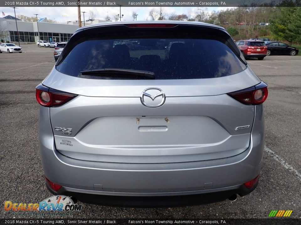 2018 Mazda CX-5 Touring AWD Sonic Silver Metallic / Black Photo #3