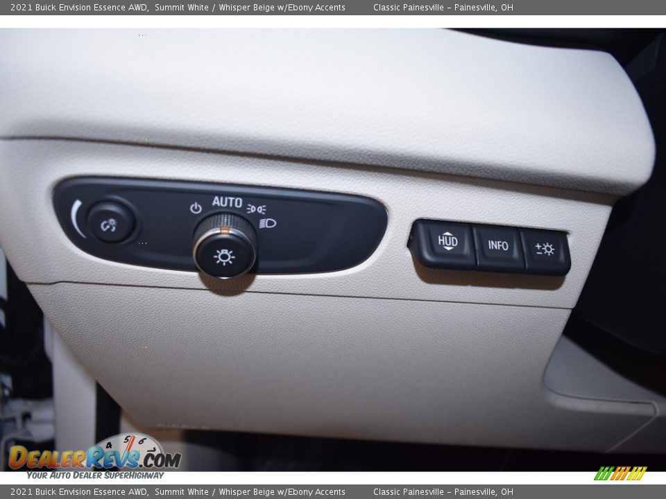 2021 Buick Envision Essence AWD Summit White / Whisper Beige w/Ebony Accents Photo #10