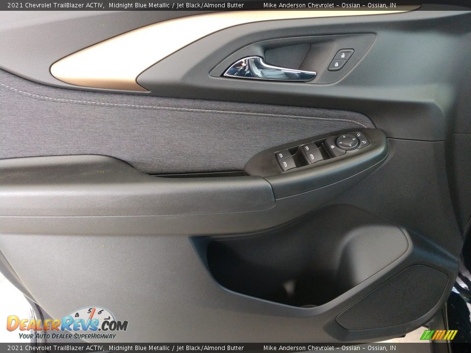 2021 Chevrolet TrailBlazer ACTIV Midnight Blue Metallic / Jet Black/Almond Butter Photo #21