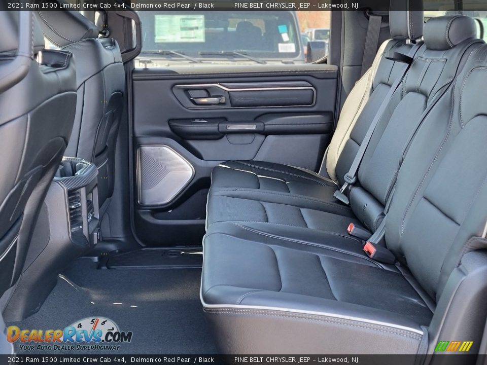 2021 Ram 1500 Limited Crew Cab 4x4 Delmonico Red Pearl / Black Photo #9