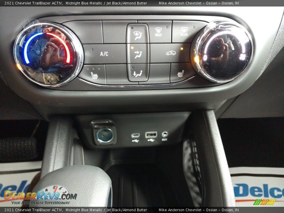 2021 Chevrolet TrailBlazer ACTIV Midnight Blue Metallic / Jet Black/Almond Butter Photo #27