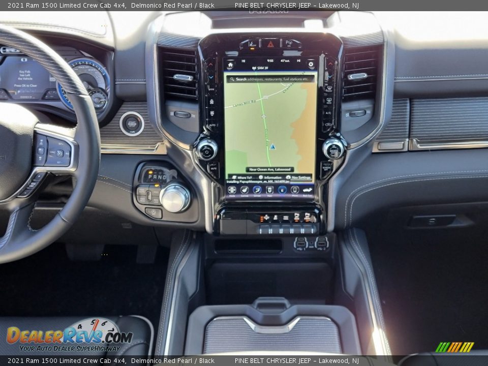 2021 Ram 1500 Limited Crew Cab 4x4 Delmonico Red Pearl / Black Photo #10