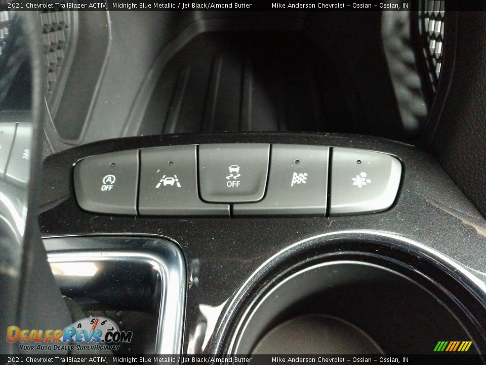 2021 Chevrolet TrailBlazer ACTIV Midnight Blue Metallic / Jet Black/Almond Butter Photo #29