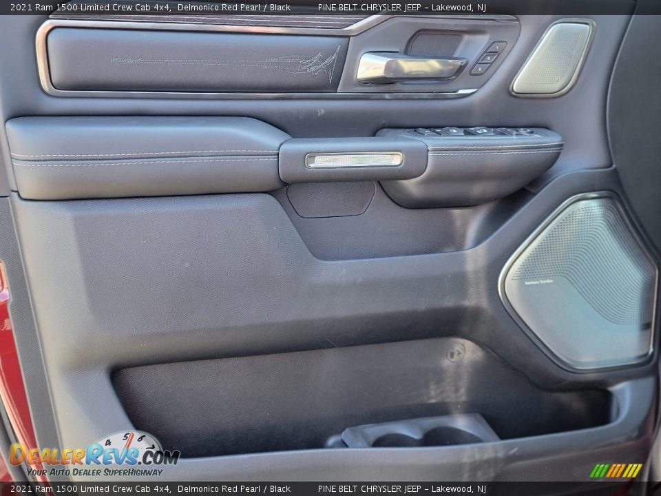 2021 Ram 1500 Limited Crew Cab 4x4 Delmonico Red Pearl / Black Photo #13