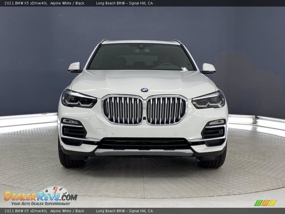 2021 BMW X5 sDrive40i Alpine White / Black Photo #2