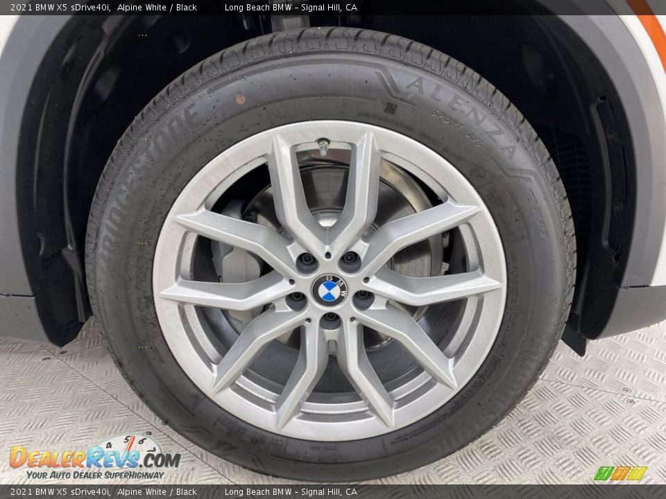 2021 BMW X5 sDrive40i Alpine White / Black Photo #3