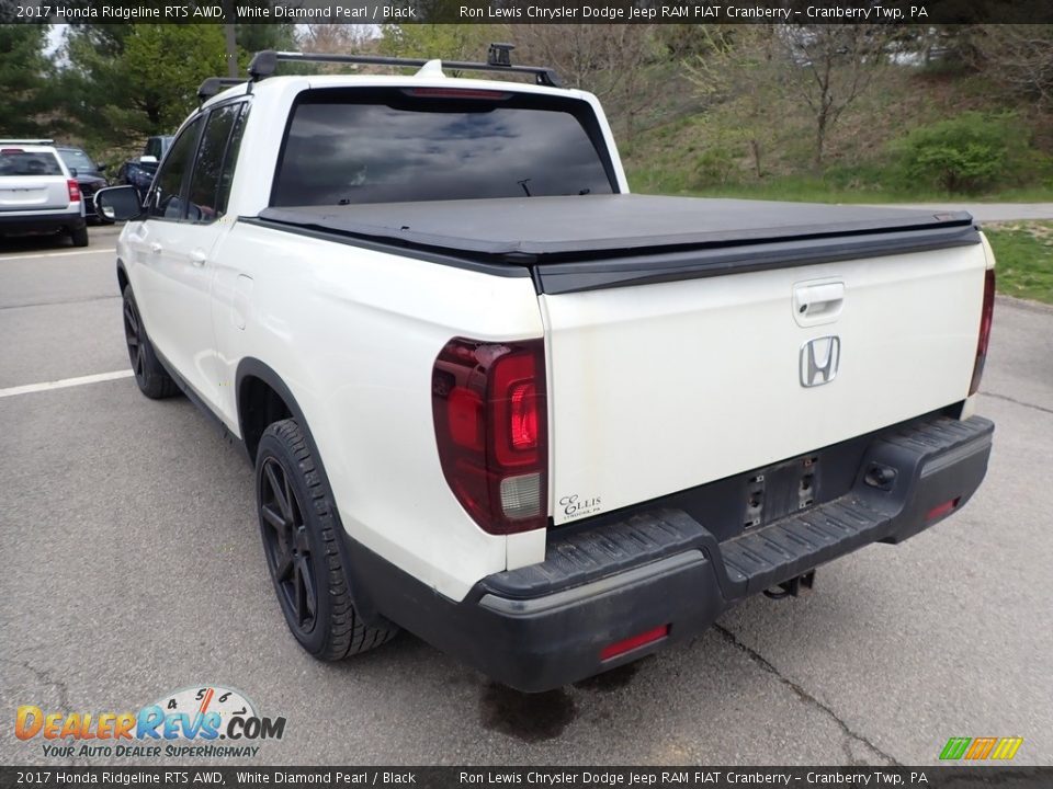 2017 Honda Ridgeline RTS AWD White Diamond Pearl / Black Photo #2