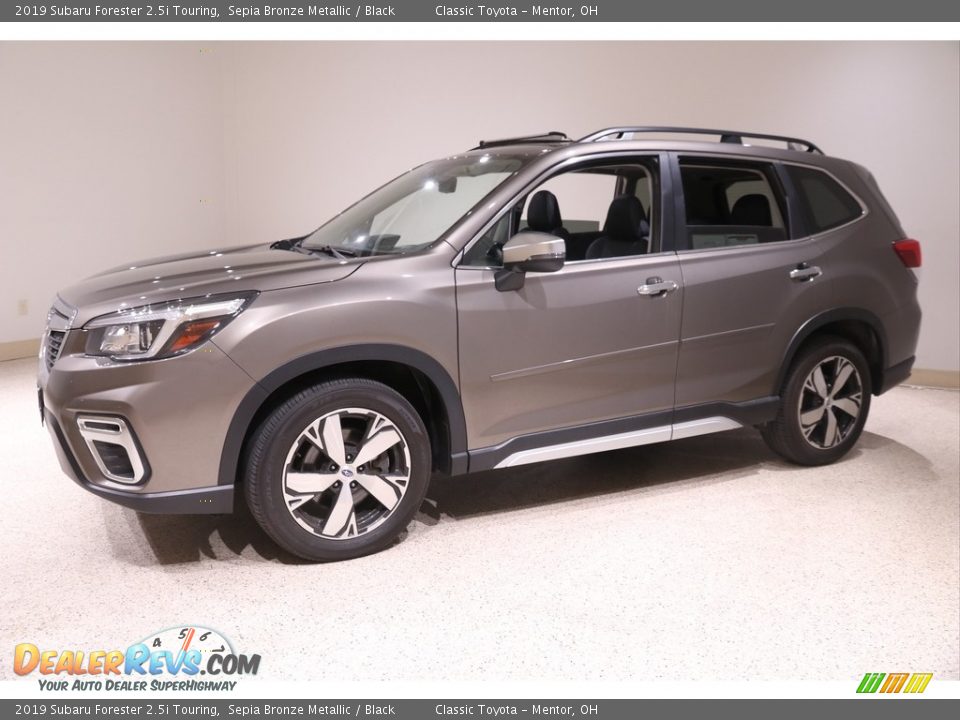 2019 Subaru Forester 2.5i Touring Sepia Bronze Metallic / Black Photo #3