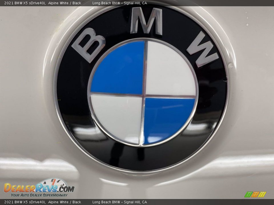 2021 BMW X5 sDrive40i Alpine White / Black Photo #7