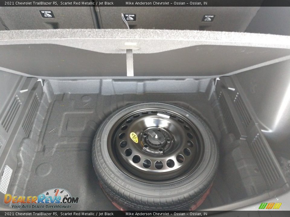 2021 Chevrolet TrailBlazer RS Scarlet Red Metallic / Jet Black Photo #7