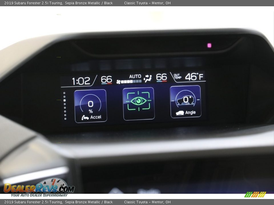 2019 Subaru Forester 2.5i Touring Sepia Bronze Metallic / Black Photo #11