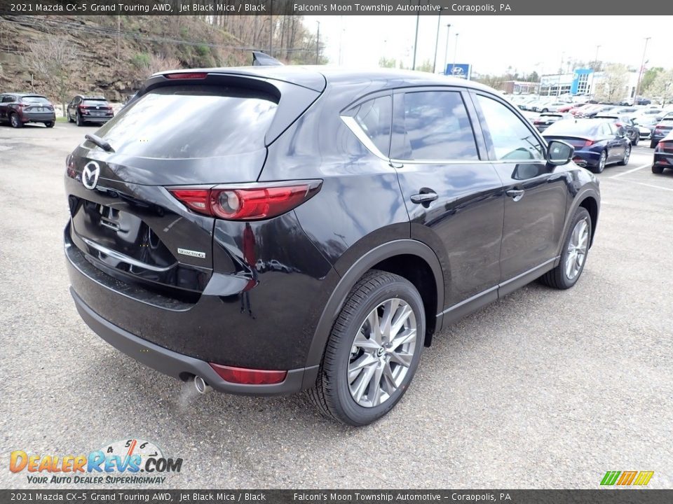 2021 Mazda CX-5 Grand Touring AWD Jet Black Mica / Black Photo #2