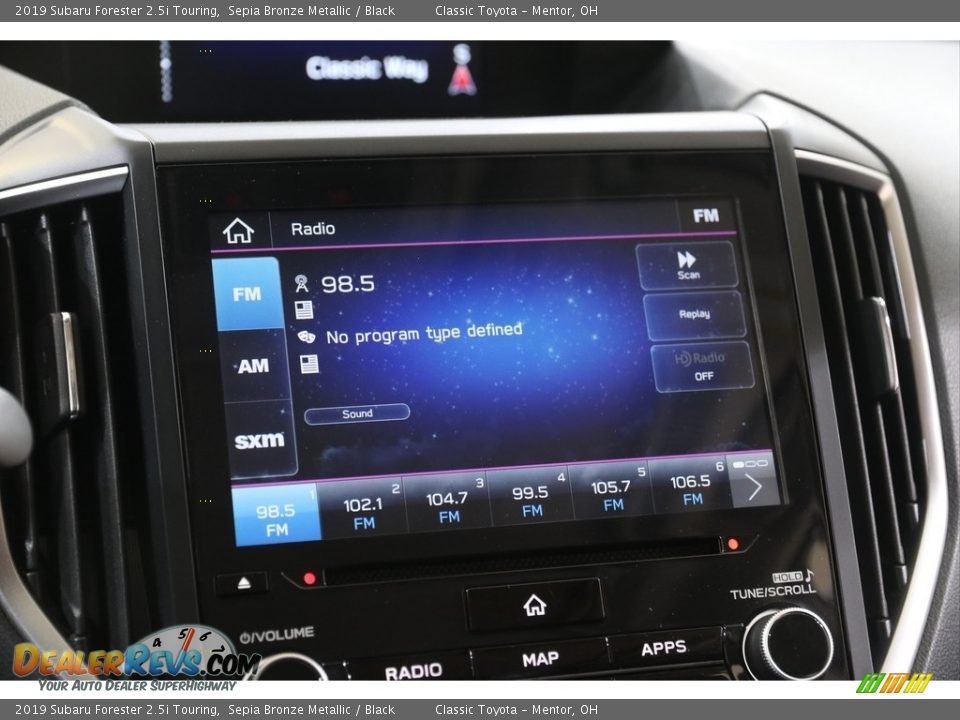 2019 Subaru Forester 2.5i Touring Sepia Bronze Metallic / Black Photo #13