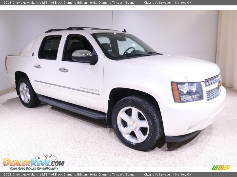 2013 Chevrolet Avalanche LTZ 4x4 Black Diamond Edition White Diamond Tricoat / Ebony Photo #1