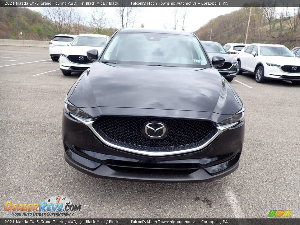 2021 Mazda CX-5 Grand Touring AWD Jet Black Mica / Black Photo #4