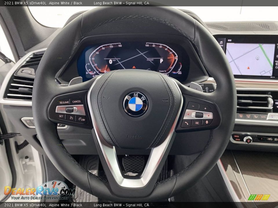 2021 BMW X5 sDrive40i Alpine White / Black Photo #14