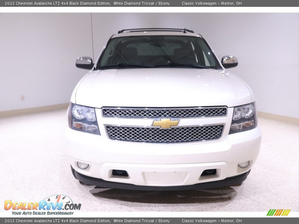 2013 Chevrolet Avalanche LTZ 4x4 Black Diamond Edition White Diamond Tricoat / Ebony Photo #2