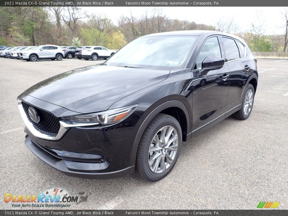 2021 Mazda CX-5 Grand Touring AWD Jet Black Mica / Black Photo #5