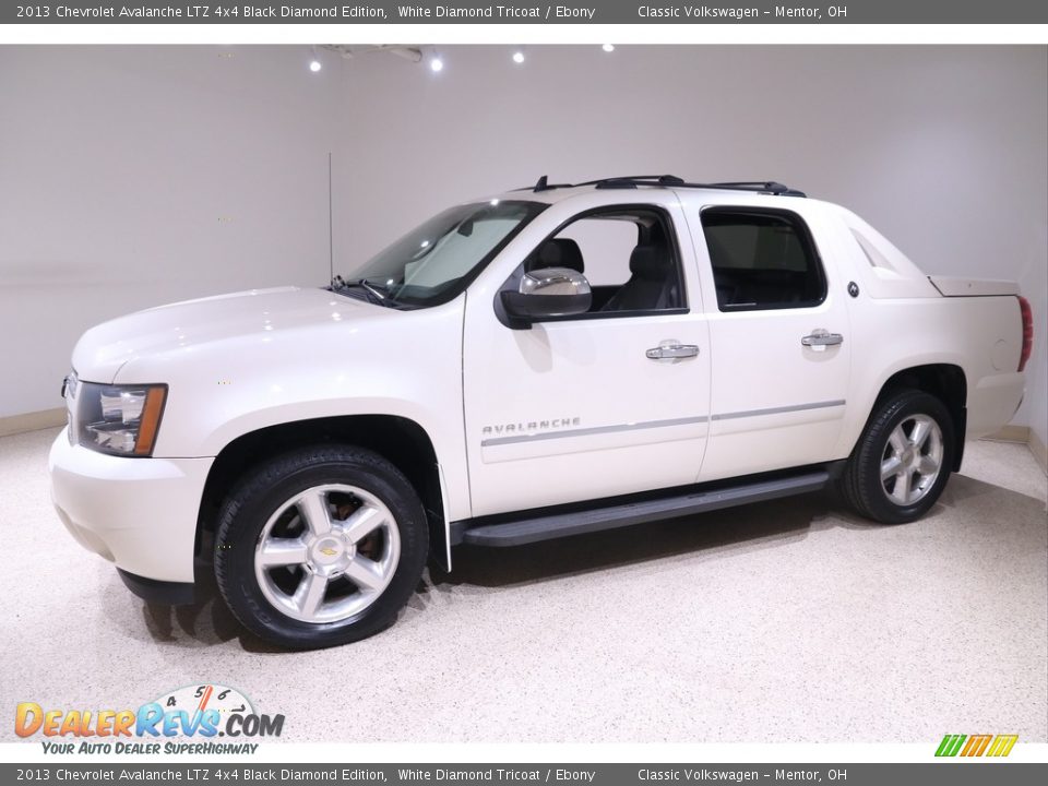 2013 Chevrolet Avalanche LTZ 4x4 Black Diamond Edition White Diamond Tricoat / Ebony Photo #3