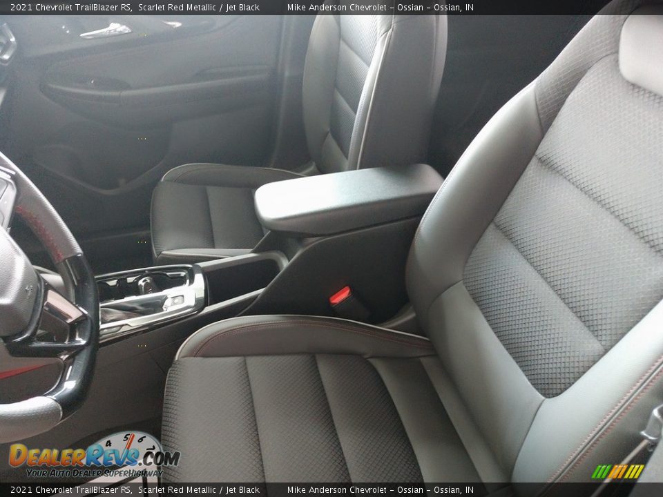 2021 Chevrolet TrailBlazer RS Scarlet Red Metallic / Jet Black Photo #16