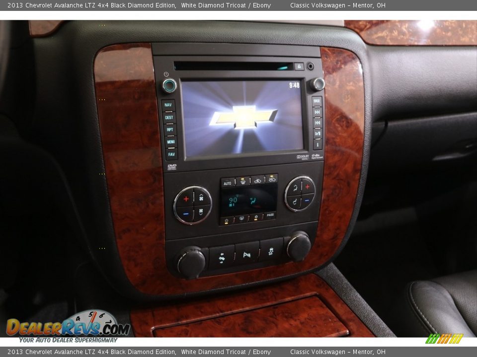 2013 Chevrolet Avalanche LTZ 4x4 Black Diamond Edition White Diamond Tricoat / Ebony Photo #10