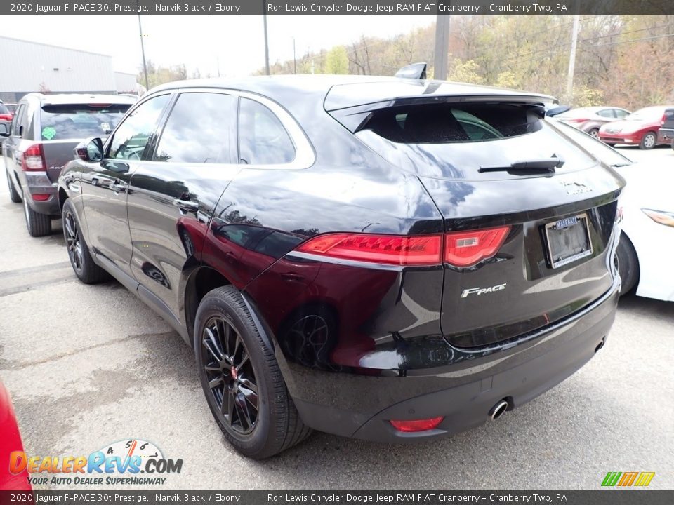 2020 Jaguar F-PACE 30t Prestige Narvik Black / Ebony Photo #4