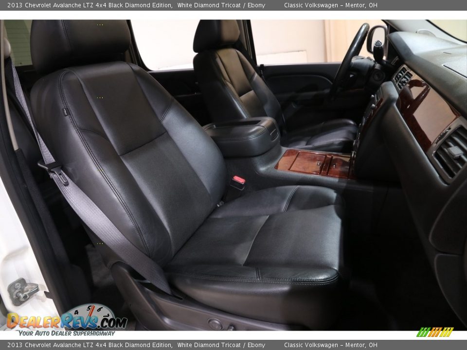 2013 Chevrolet Avalanche LTZ 4x4 Black Diamond Edition White Diamond Tricoat / Ebony Photo #14