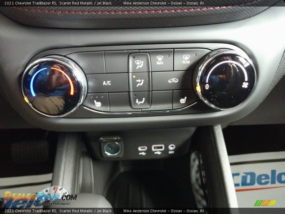 2021 Chevrolet TrailBlazer RS Scarlet Red Metallic / Jet Black Photo #27