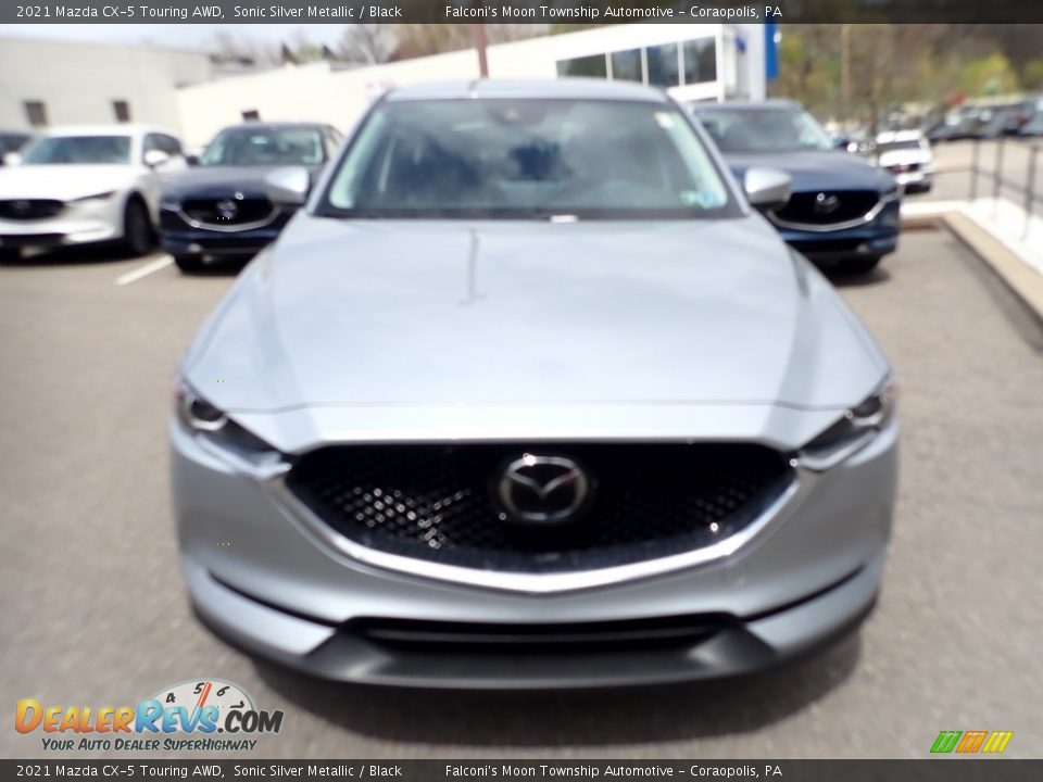 2021 Mazda CX-5 Touring AWD Sonic Silver Metallic / Black Photo #4